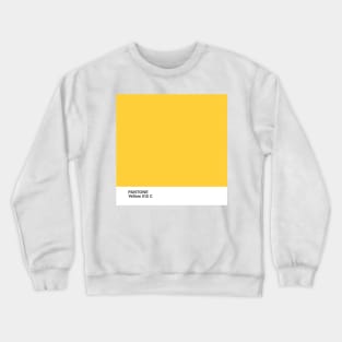 pantone Yellow 012 C Crewneck Sweatshirt